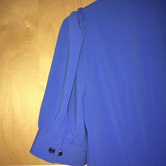 Elie Tahari Mildred Puff Sleeve Shirt Dress 0 XS - Picture 5 of 9